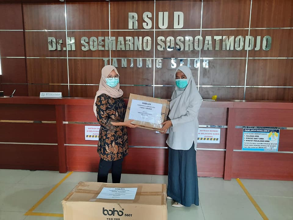 KTT Hibahkan APD ke Kabupaten Atau Kota di Kaltara