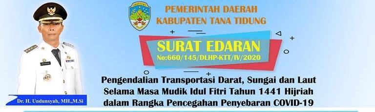 Surat Edaran No. 660/145/DLHP-KTT/IV/2020