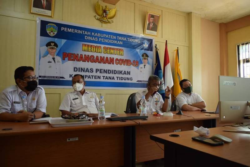 Vicon Rapat Dengar Pendapat Sehubungan Dengan Telah Dilaksanakannya Monitoring dan Evaluasi LKPJ Bupati Tana Tidung Tahun Anggaran 2019