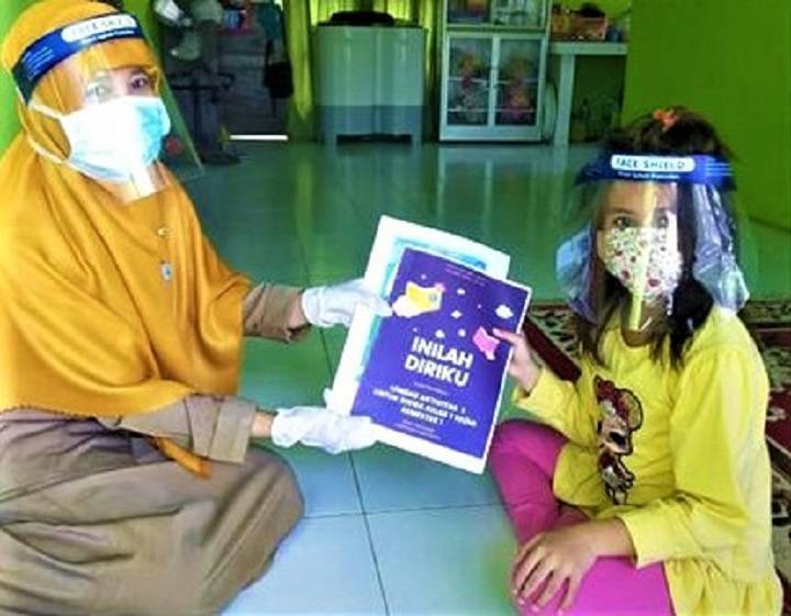 Strategi SDN Terpadu Unggulan 2 Tana Tidung Layani Siswa Baru Di Masa Pandemi