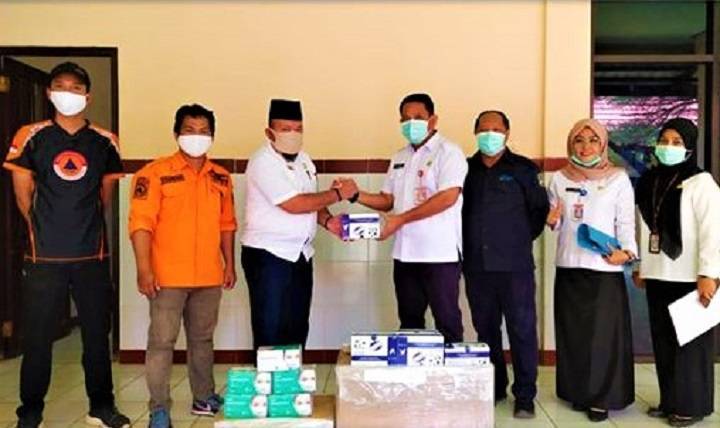 Dinkes KTT Dapat Tambahan 1000 Pcs Rapid Test Healgen dan 1000 Lembar Masker
