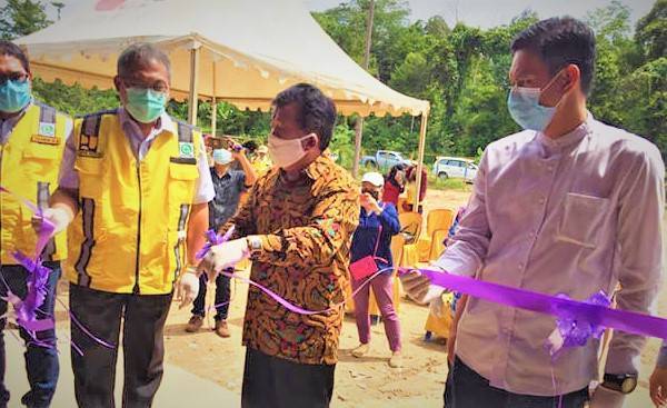 Peresmian dan Serah Terima Pekerjaan TPS-3R dan Sanimas