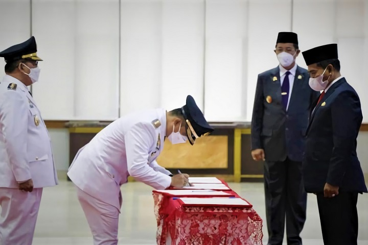 Pelantikan Bupati dan Wakil Bupati Kabupaten Tana Tidung