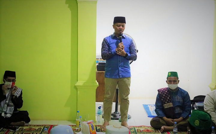 Bupati Kembali Hadiri Peringatan Isra Mi'raj Nabi Muhammad SAW 1442 H di Musholla Jabal Nur