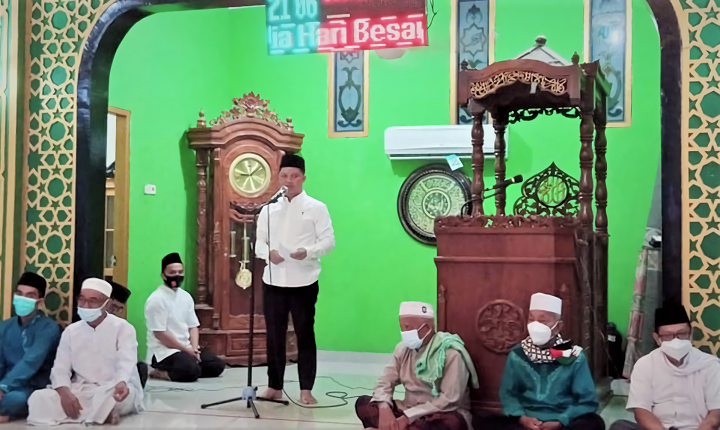 Peringatan Isra Mi'raj Nabi Muhammad SAW 1442 H di Masjid Baiturrahman
