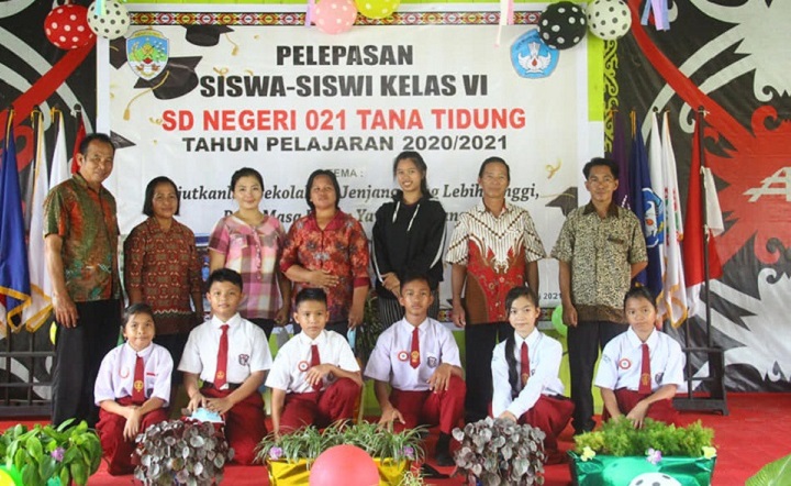 Pelepasan Siswa Siswi Kelas VI, SD N 021 Tana Tidung