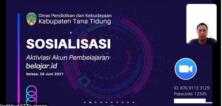 Sosialisasi Aktivasi Akun Pembelajaran Bagi Peserta Didik, Pendidikan dan Tenaga Kependidikan