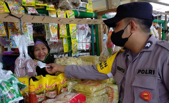 Giat Pengaman Posko PPKM Satgas Covid 19