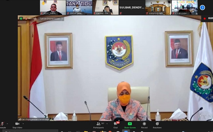 Persiapan Penyerahan Lulusan IPDN Angkatan XXVIII Tahun 2021