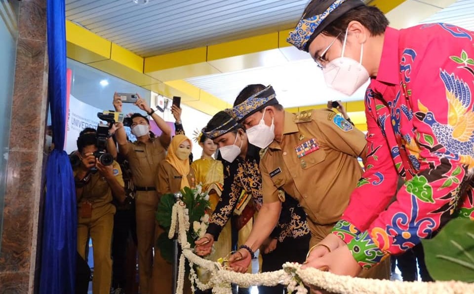 Peresmian gedung unit Program Belajar jarak jauh Universitas Terbuka (UPBJJ-UT) Tarakan
