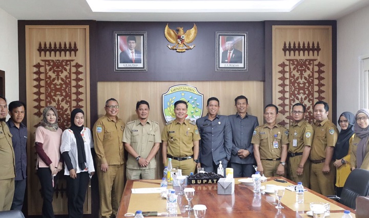 Audiensi Dengan Pengurus PMI Kab. Tana Tidung