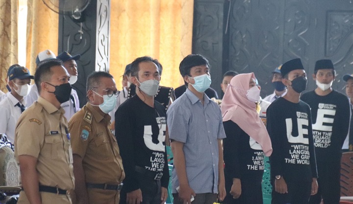 Penutupan kegiatan Perkampungan Bahasa Inggris (English Camp) SMPN Terpadu Unggulan I Tana Tidung