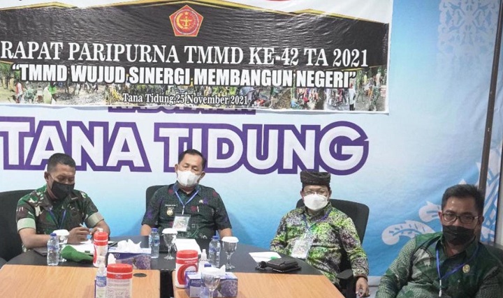 Rapat Paripurna TMMD ke 42 TA 2021