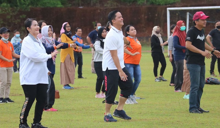 Jum'at Sehat Senam Bersama Kab. Tana Tidung