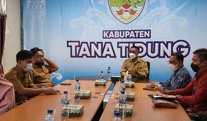 Penyampaian Realisasi Penerimaan Pajak Di Kab. Tana Tidung