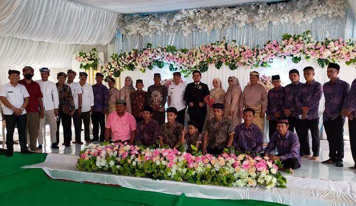 Bupati Tana Tidung Menghadiri Pesta Pernikahan Di Sesayap Hilir