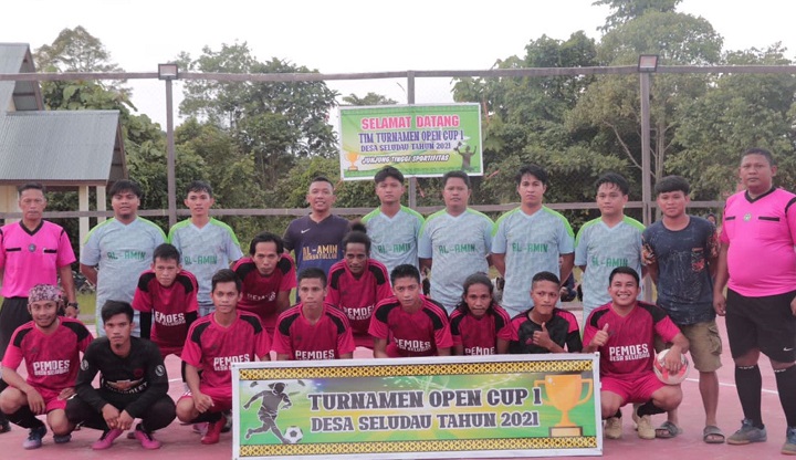 Turnamen Open Cup Futsal Desa Seludau