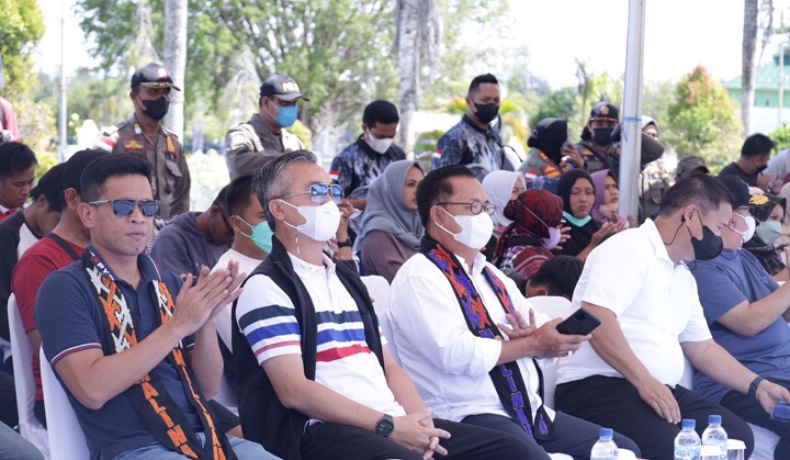 Laga Persahabatan Pemda Tana Tidung Dengan Pemda Malinau