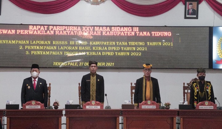 Rapat Paripurna XXV Masa SIdang III Tahun 2021
