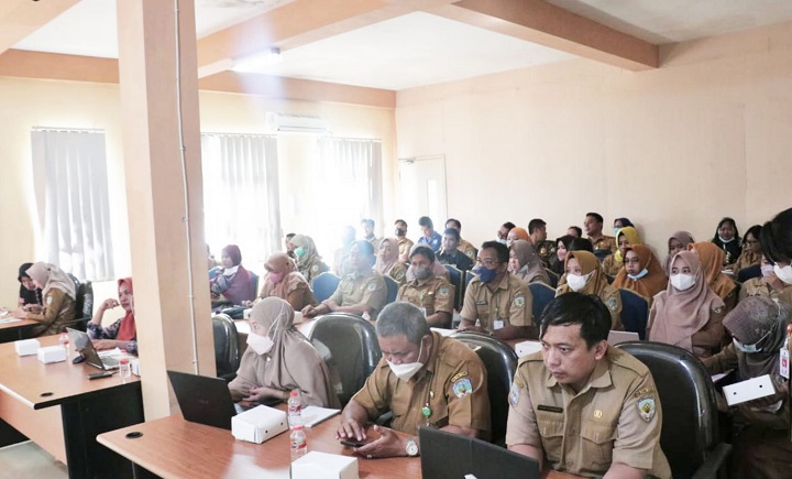 Sosialisasi Presensi ASN Berbasis Teknologi Informasi (scan Wajah) dan Penerapan Sidokter