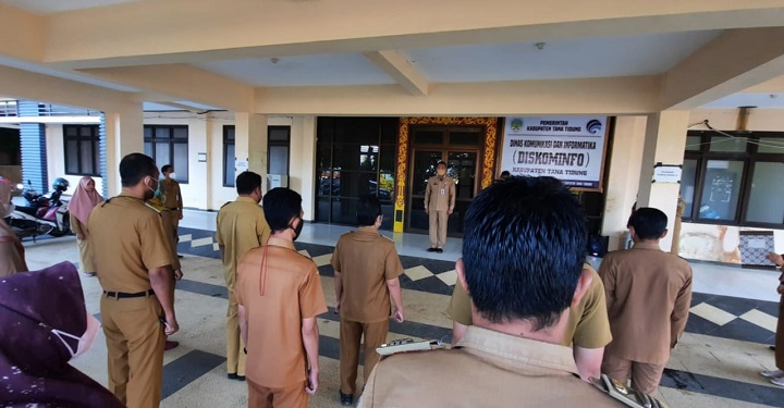 Apel Pagi Dinas Komunikasi dan Informatika