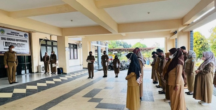 Apel Pagi Dinas Komunikasi dan Informatika