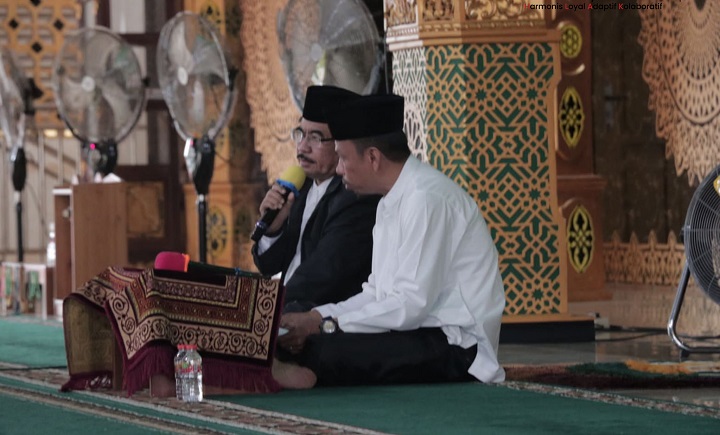 Jumat Qolbu Peningkatan Imtaq ASN Muslim di Lingkungan Pemkab Tana Tidung