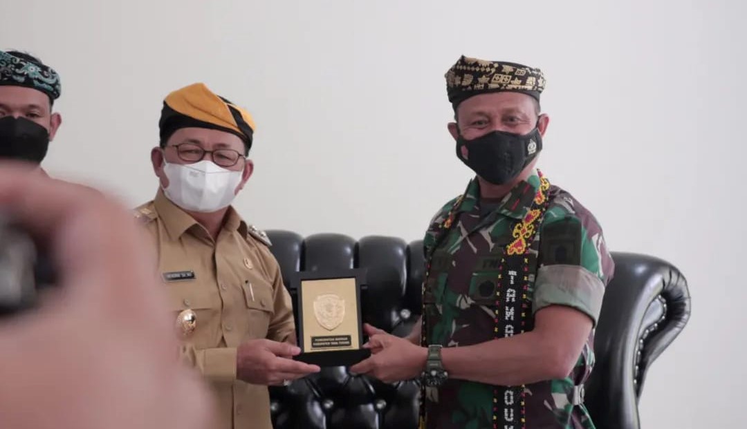 Kunjungan Kerja dan Silaturahmi Komandan Korem 092 Maharajalila Brigjen TNI