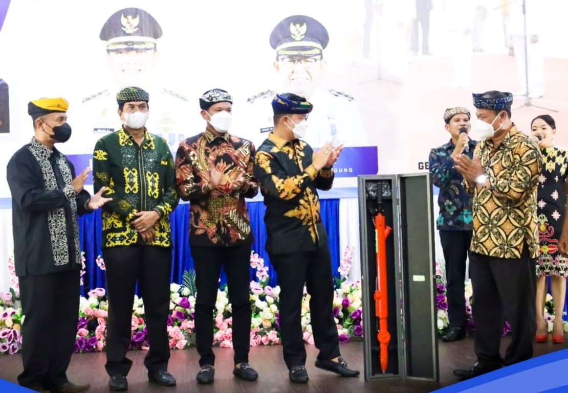 Peringatan 1 Tahun Kepemimpinan Bupati dan Wakil Bupati Tana Tidung, Ibrahim Ali dan Hendrik
