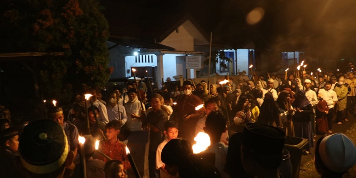 Pelepasan Pawai Obor Dalam Rangka Menyambut Bulan Suci Ramadhan 1443H/2022 M