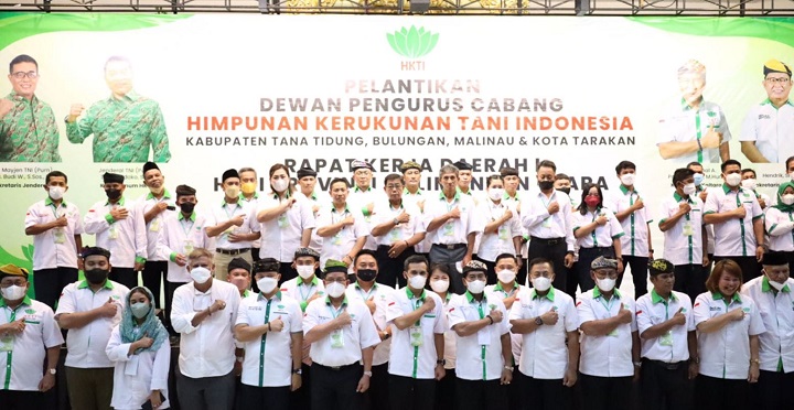 Pelantikan DPC HKTI Se-Kalimantan Utara