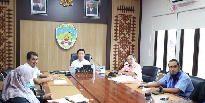 Virtual Meeting Rapat Persiapan Evaluasi 10 Program Prioritas Daerah