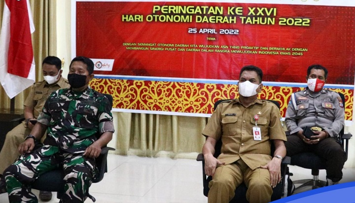 Zoom Meeting Peringatan Hari Otonomi Daerah XXVI