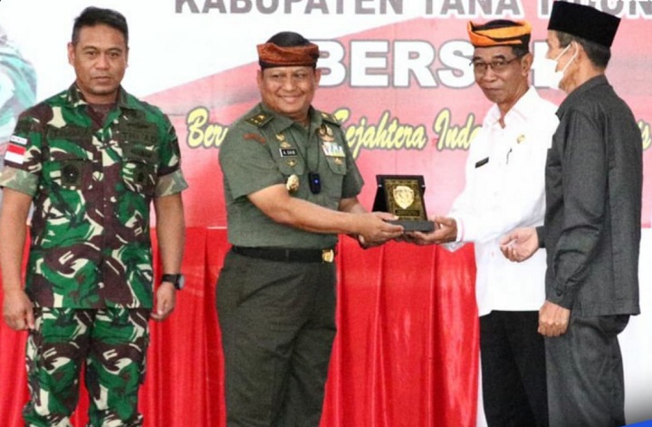 Kunjungan Silaturahmi dan Tatap Muka Direktur Sistem dan Metode Pusat Teritorial TNI AD Brigjen TNI Achmad Said, S.Sos