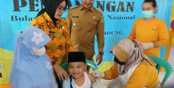Pencanangan Bulan Imunisasi Anak Nasional