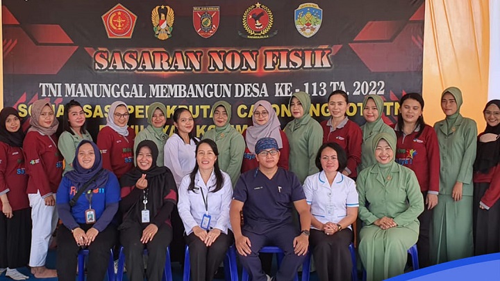 Bakti Sosial dan Pengobatan Gratis TMMD Ke-113 Ta. 2022