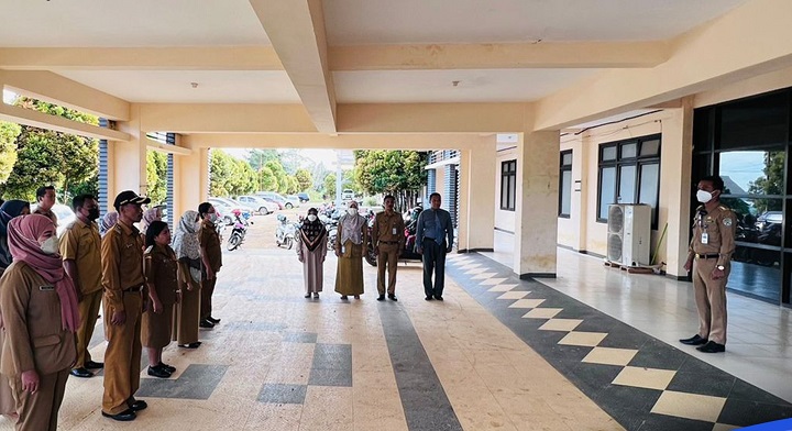 Apel Pagi di Lingkungan Diskominfo