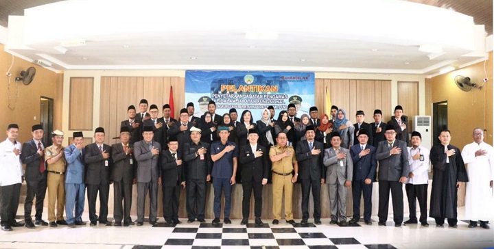 Pelantikan Penyetaraan Jabatan Pengawas Ke Dalam Jabatan Fungsional