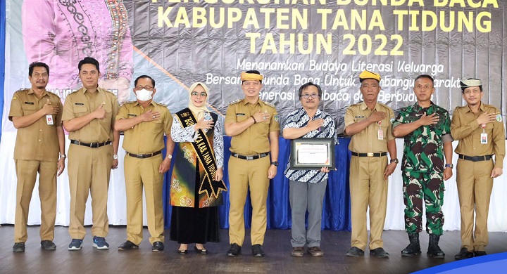 Pengukugan Bunda Baca Kab. Tana Tidung Th 2022