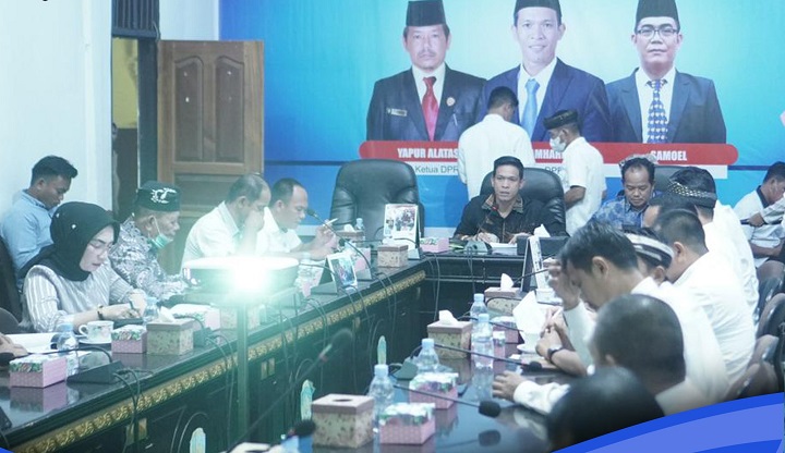 Rapat Dengar Pendapat Antara DPRD Kab. Tana Tidung dengan OPD di Lingkungan Pemkab Tana Tidung