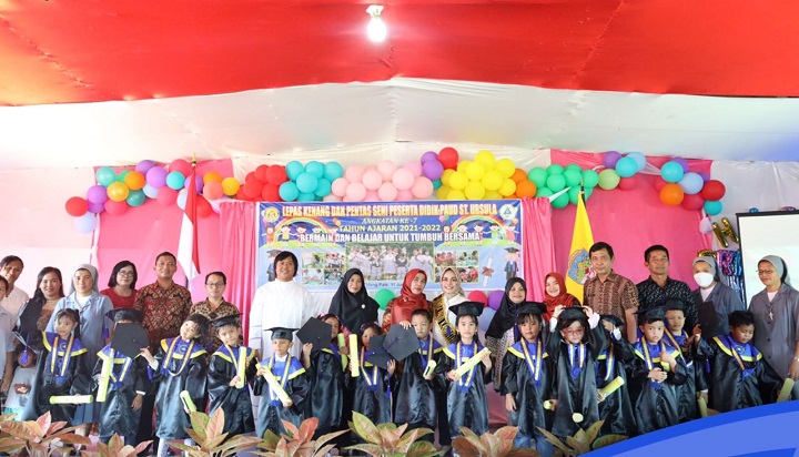 Lepas Kenang dan Pentas Seni Peserta Didik Paud ST. Ursula Angkatan 7