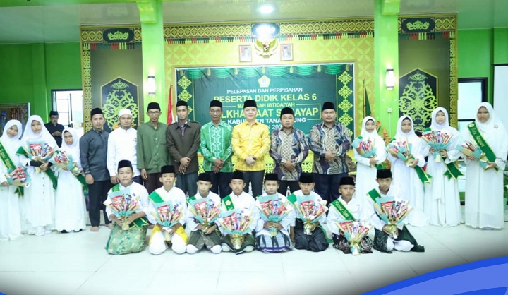 Pelepasan dan Perpisahan Peserta Didik Kelas 6 Madrasah Ibtidaiyah Alkhairaat Sesayap