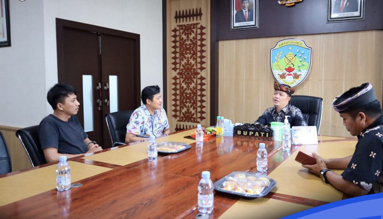 Audiensi Himpunan Pramuwisata Indonesia (HPI) Prov. Kaltara Bersama Bupati Tana Tidung