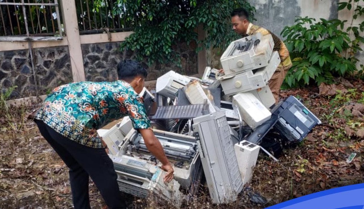 Kegiatan Pemusnahan Barang-barang Inventaris Milik Daerah Kab. Tana Tidung
