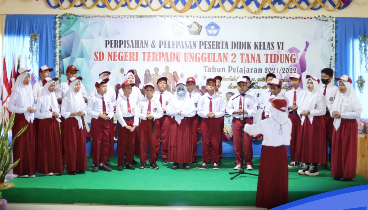 Pelepasan Siswa Siswi Kelas VI SDN Terpadu Unggulan 2 Tana Tidung