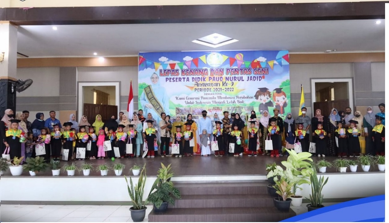 Lepas Kenang dan Pentas Seni Peserta Didik Paud Nurul Jadid Angkatan Ke-9 Periode 2021-2022