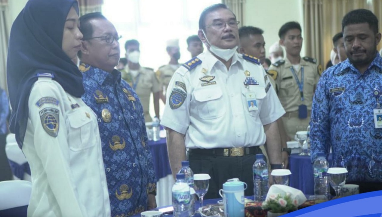 Pelapasan TarunaI PTDI-STTD PKL dan Magang Prodi Diploma III Manajemen Transportasi Jalan Th 2022