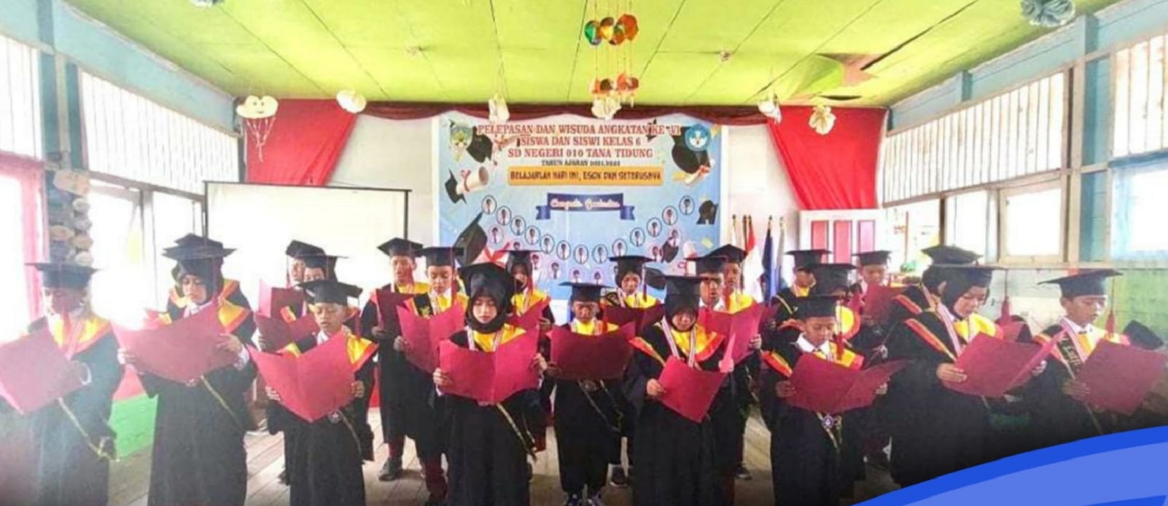 Pelapasan dan Wisuda Angkatan VI SDN 010 Tana Tidung