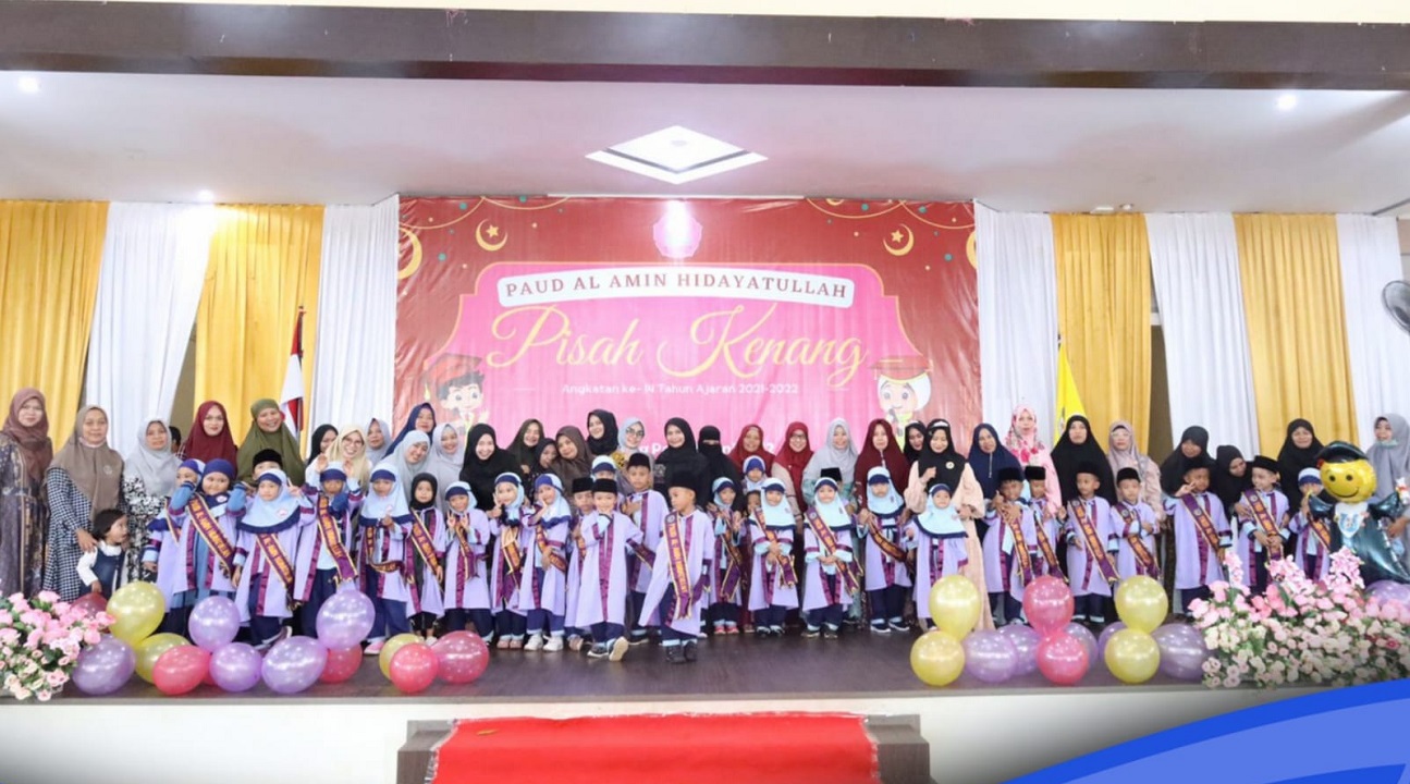 Pisah Kenang Paud Al Amin Hidayatullah Angkatan Ke-14 Th Ajaran 2021-2022