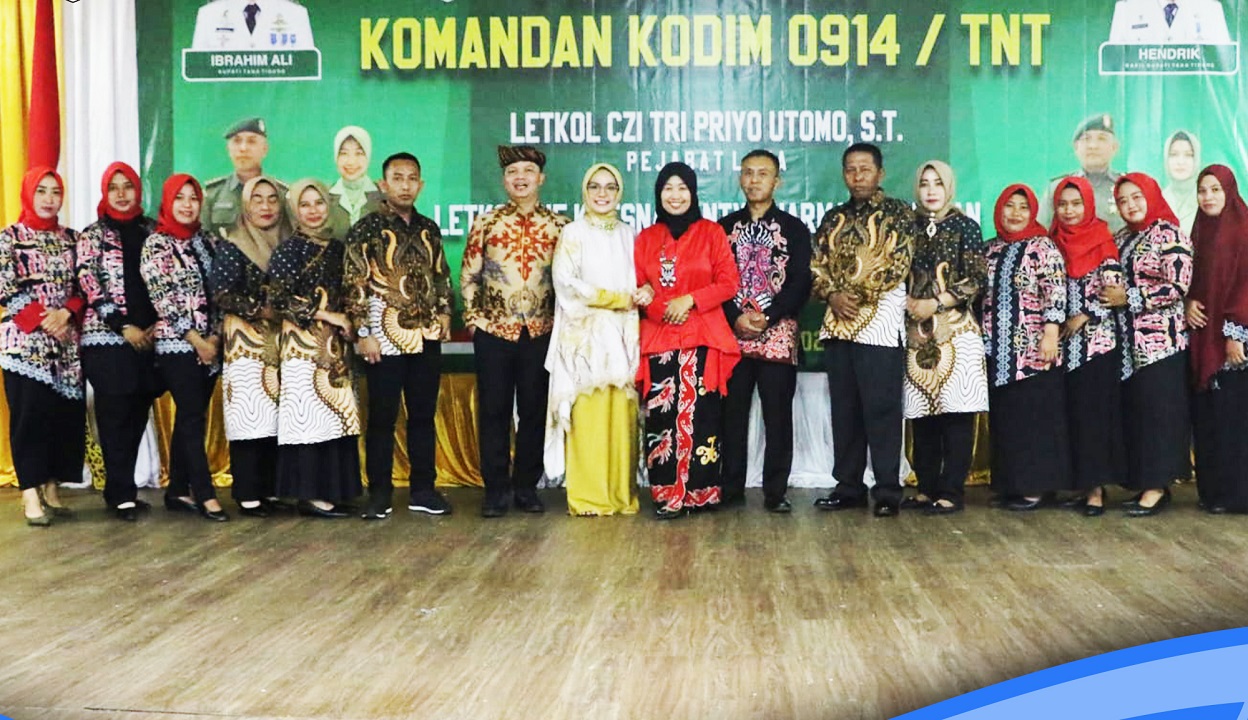 Pisah Sambut Komandan Kodim 0914/TNT